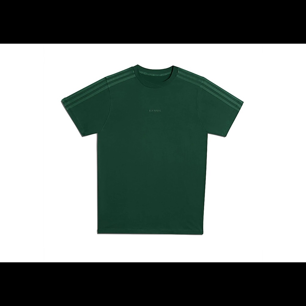 adidas Ivy Park 3-Stripes Tee Dark Green